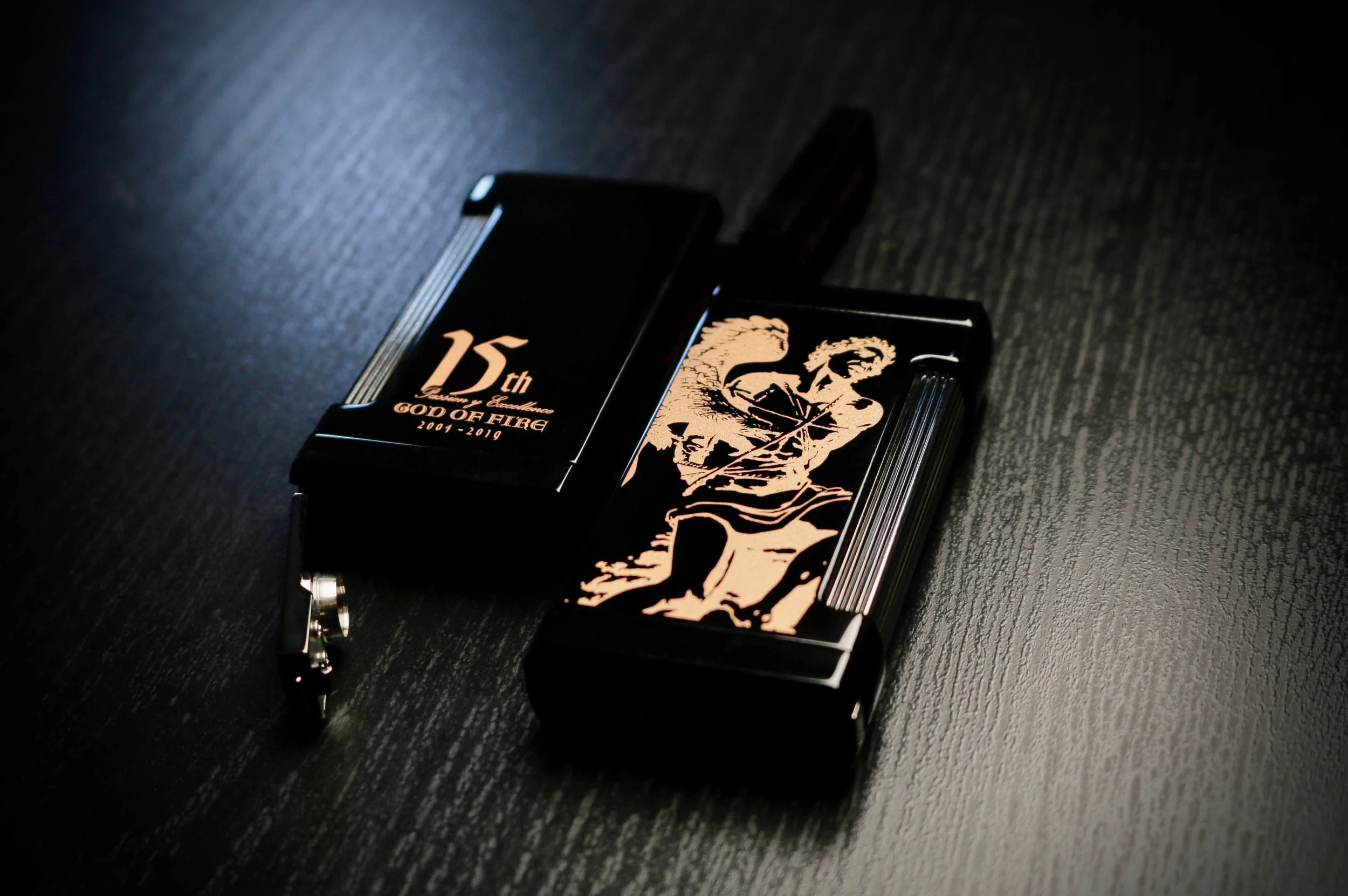 2019 God of Fire 15th Anniversary Lighters | God of Fire - Rare